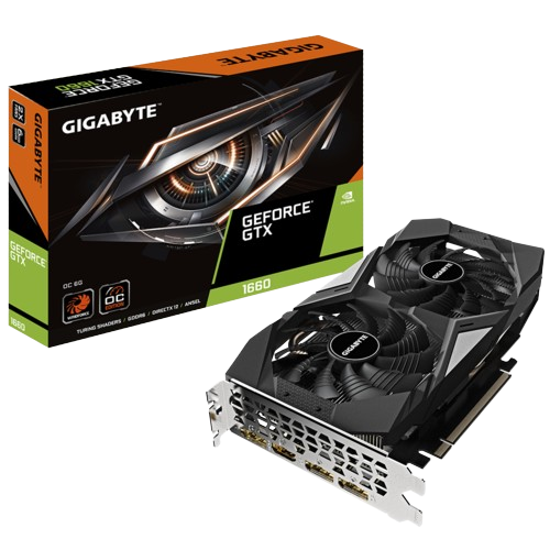 GTX 1660 6GB GRAPHIC CARDS (USED ITEM)