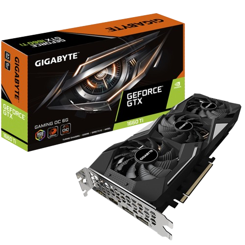 GTX 1660 TI GAMING OC 6G GRAPHIC CARDS (USED ITEM)