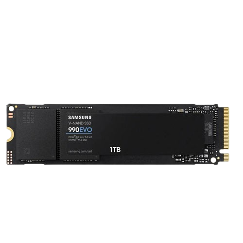 SAMSUNG 990 EVO 1TB PCIE 4.0/5.0 NVME M.2 SSD (3 YEARS WARRANTY) Detail View
