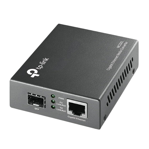 TP-LINK MC220L | GIGABIT SFP TO RJ45 FIBER MEDIA CONVERTER