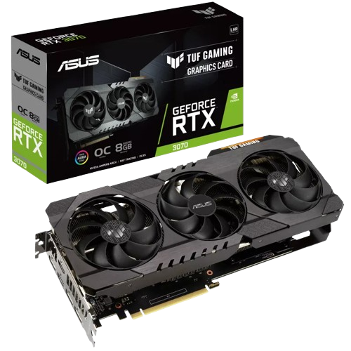 ASUS TUF GAMING GEFORCE RTX 3070 OC EDITION GRAPHIC CARD (USED ITEM)