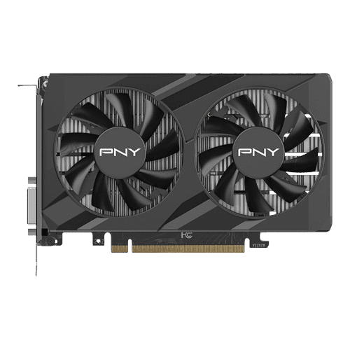 PNY GEFORCE RTX™ 3050 6GB VERTO DUAL FAN GRAPHICS CARD (USED ITEM) Detail View