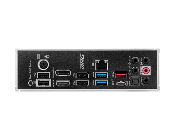 MSI MPG B550 GAMING PLUS MOTHERBOARD (USED ITEM) Detail View