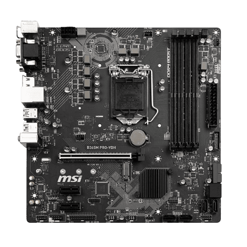 MSI PRO B365M PRO-VDH MICRO ATX INTEL MOTHERBOARD (USED ITEM)