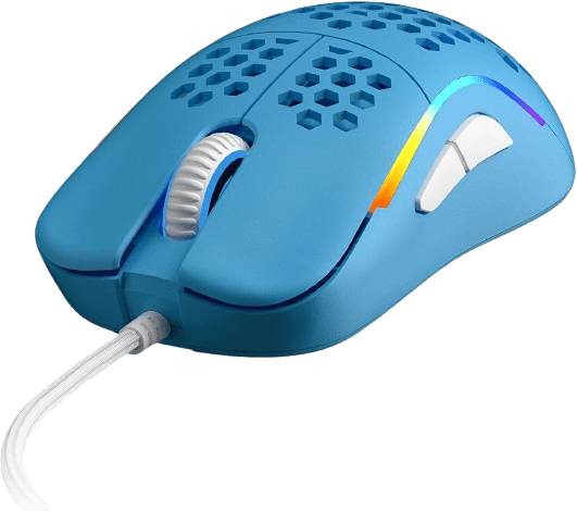 HK GAMING NAOS-M ULTRA LIGHTWEIGHT AMBIDEXTROUS WIRED RGB GAMING MOUSE (6 MONTHS WARRANTY) Detail View