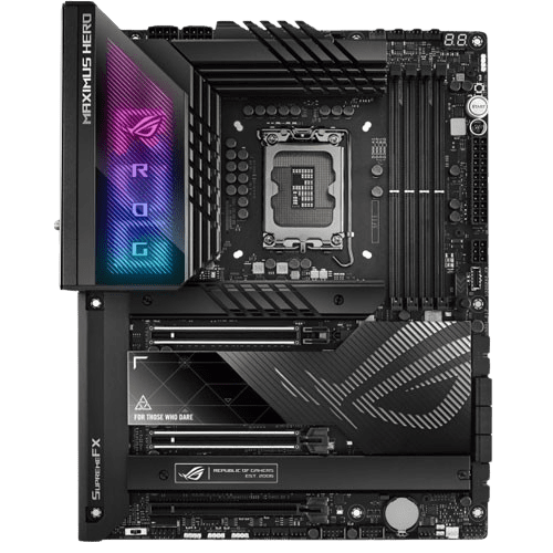 ASUS ROG MAXIMUS Z790 HERO WIFI DDR5 MOTHERBOARD (3 YEARS WARRANTY) Detail View
