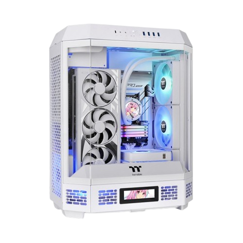 THERMALTAKE THE TOWER 600 MID-TOWER SNOW WHITE GAMING CASE