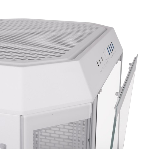 THERMALTAKE THE TOWER 600 MID-TOWER SNOW WHITE GAMING CASE - Image 4