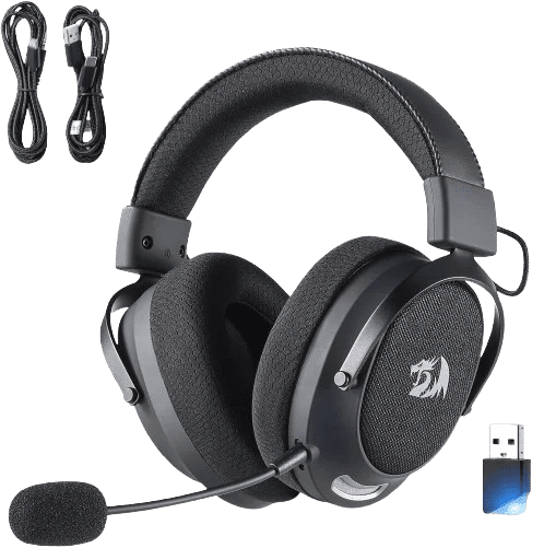 REDRAGON ARROW CARBON H858 WIRELESS HEADSET (1 YEAR WARRANTY)