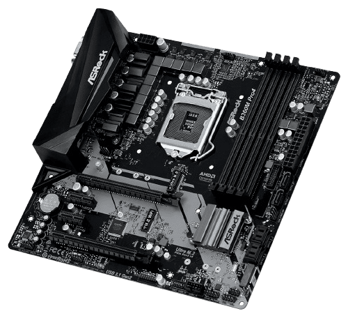 ASROCK B360M PRO4 MOTHERBOARD (USED ITEM) Detail View