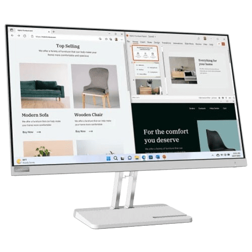 LENOVO L24I-40 23.8" INCH FHD IPS 100HZ MONITOR (USED ITEM)
