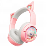 ONIKUMA B5 RGB CAT EAR BLUETOOTH WIRELESS GAMING HEADSET (1 YEAR WARRANTY)