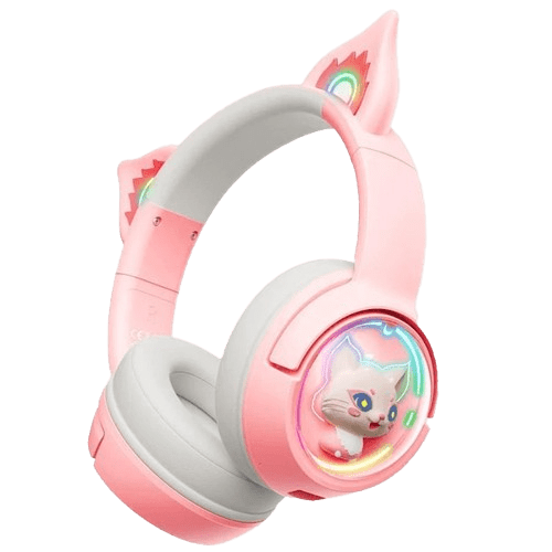 ONIKUMA B5 RGB CAT EAR BLUETOOTH WIRELESS GAMING HEADSET (1 YEAR WARRANTY)