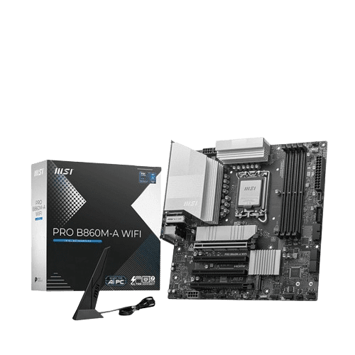 MSI PRO B860M-A (WIFI) DDR5 MOTHERBOARD (3 YEARS WARRANTY)