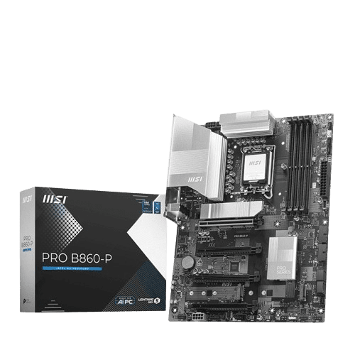 MSI PRO B860 P DDR5 MOTHERBOARD (3 YEARS WARRANTY)