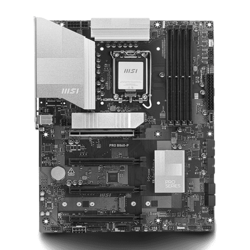 MSI PRO B860 P DDR5 MOTHERBOARD (3 YEARS WARRANTY) Detail View