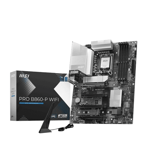 MSI PRO B860 P(WIFI) DDR5 MOTHERBOARD (3 YEARS WARRANTY)