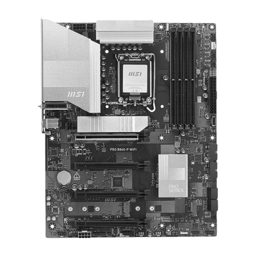 MSI PRO B860 P(WIFI) DDR5 MOTHERBOARD (3 YEARS WARRANTY) Detail View