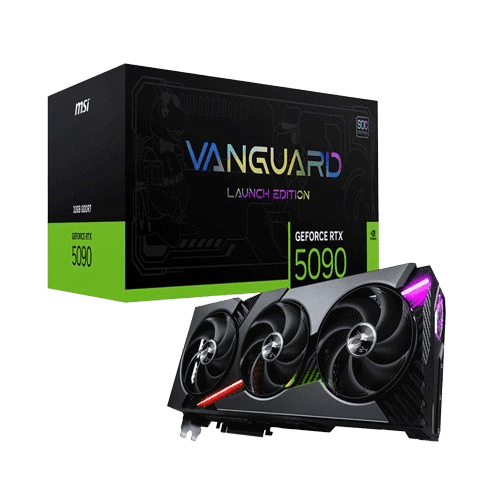 MSI GEFORCE RTX 5090 VANGUARD SOC LAUNCH EDITION 32GB GDDR7X GRAPHICS CARD (3 YEARS WARRANTY)