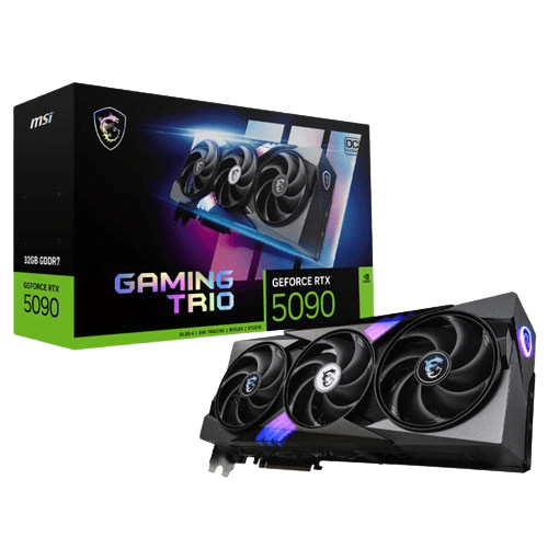 MSI GEFORCE RTX 5090 GAMING TRIO OC 32GB GDDR7X GRAPHICS CARD (3 YEARS WARRANTY)
