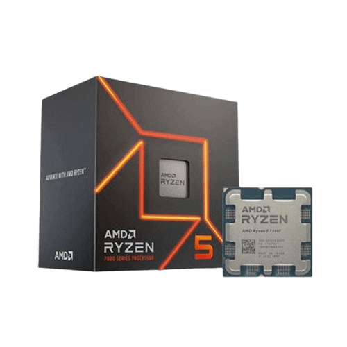 AMD RYZEN 5 7500F TRAY PROCESSOR WITHOUT BOX/FAN (3 YEARS WARRANTY)