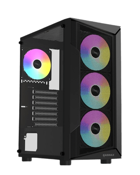 RAIDMAX VECTOR V158 RGB MID-TOWER GAMING CASE