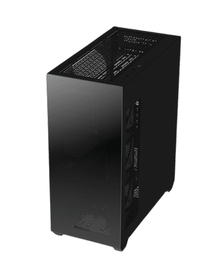 RAIDMAX INFINITA I800 CHROMA ARGB MID-TOWER GAMING CASE BLACK - Image 2