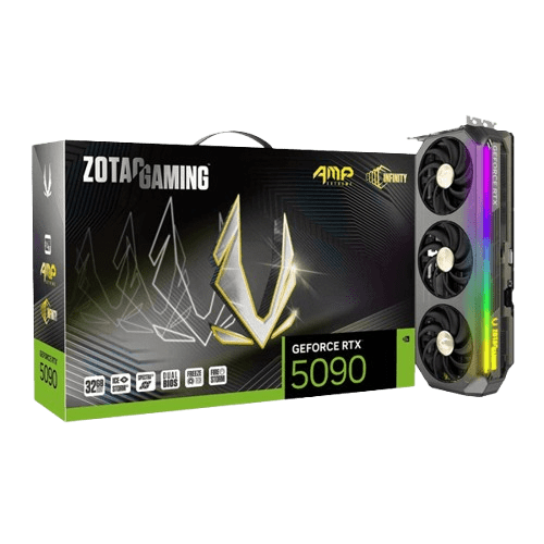 ZOTAC GAMING GEFORCE RTX 5090 AMP EXTREME INFINITY 32GB GRAPHIC CARDS (5 YEARS WARRANTY)