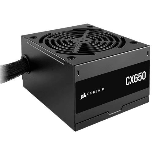 CORSAIR CX SERIES CX650F RGB 80+ BRONZE POWER SUPPLY (USED ITEM)