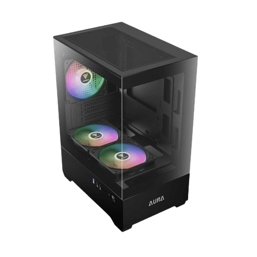 GAMDIAS AURA GC9M ARGB MICRO-TOWER CASE