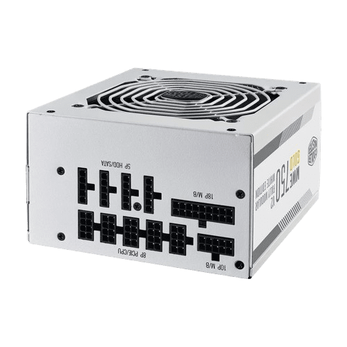 COOLER MASTER MWE GOLD 750 V2 ATX 3.0 WHITE EDITION POWER SUPPLY (USED ITEM) Detail View