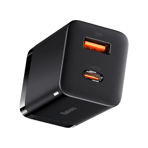 BASEUS SUPER SI PRO 30W QUICK CHARGER C+U CN PIN ADAPTER (6 MONTHS WARRANTY)