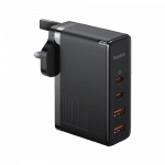 BASEUS GAN5 PRO 100W FAST CHARGER 2C+2U UK PIN – 6M (6 MONTHS WARRANTY)