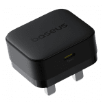 BASEUS 20W PALM FAST CHARGER TYPE C UK PIN ADAPTER (6 MONTHS WARRANTY)