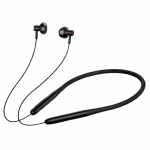 BASEUS BOWIE P1 NECKBAND WIRELESS HALF IN-EAR EARPHONES BLACK (6 MONTHS WARRANTY)