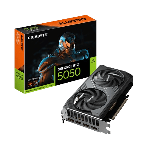 GIGABYTE GEFORCE RTX 5050 WINDFORCE 8GB GRAPHIC CARD (3 YEARS WARRANTY)
