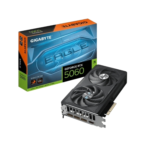 GIGABYTE GEFORCE RTX 5060 EAGLE OC 8G GRAPHIC CARD (3 YEARS WARRANTY)