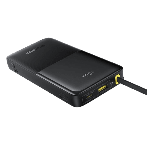 BASEUS BIPOW 2 10000MAH 20W DIGITAL DISPLAY POWER BANK WITH BUILT-IN TYPE C CABLE (6 MONTHS WARRANTY) Detail View