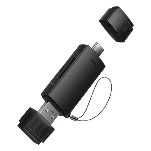 BASEUS CARD READER AIRJOY SERIES USB-A & TYPE-C (6 MONTHS WARRANTY)