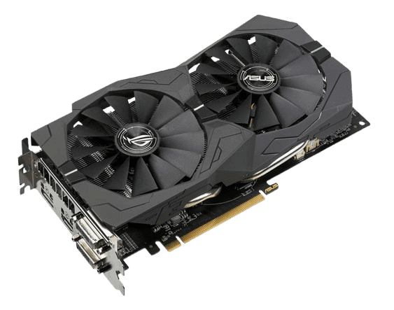 ASUS STRIX RADEON RX570-O4G OC EDITION 4GB GDDR5 (USED ITEM)