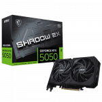 MSI GEFORCE RTX 5050 SHADOW 2X OC 8GB GDDR6X GRAPHICS CARD (3 YEARS WARRANTY)