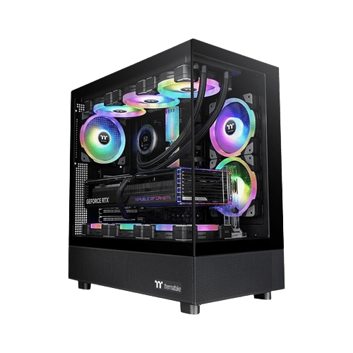 THERMALTAKE VIEW 270 TG ARGB MID-TOWER CHASSIS BLACK CASE