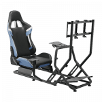RACING SIMULATOR COCKPIT WITH MONITOR MOUNT - LRS09-BS03