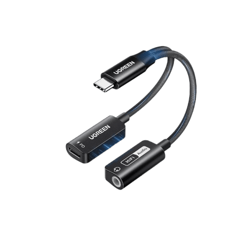 UGREEN Magnetic USB-C to 3.5mm PD Audio Adapter - 25837 (1 YEAR WARRANTY)