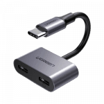 UGREEN Type-C to Type-C Charging + Music with Mic Converter – CM232 - 60165 (1 YEAR WARRANTY)