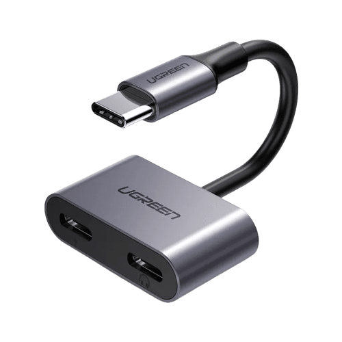 UGREEN Type-C to Type-C Charging + Music with Mic Converter – CM232 - 60165 (1 YEAR WARRANTY)