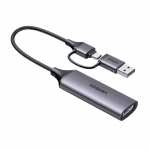 UGREEN HD USB/Type-C 1080p 60Hz Video Capture Card – 40189 (1 YEAR WARRANTY)