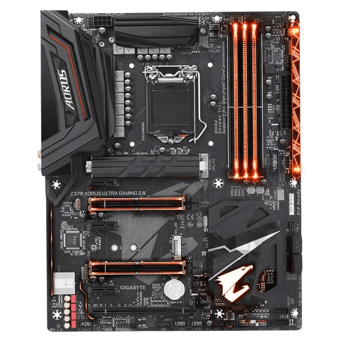 GIGABYTE Z370 AORUS ULTRA GAMING 2.0 MOTHERBOARD (USED ITEM) Detail View