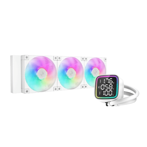 DeepCool LD360 WH 360mm Liquid Cooler with Triple Status Display (3 YEARS WARRANTY)