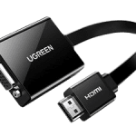 UGREEN 40248 HDMI To VGA + 3.5mm Audio With Power Port Converter 25cm